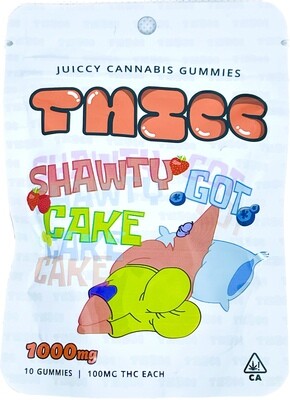 THICC - Shawty Got Cake (1000 MG) Gummies