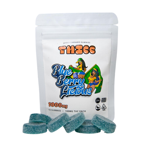 THICC - Blue Berry Licious (1000 MG) Gummies