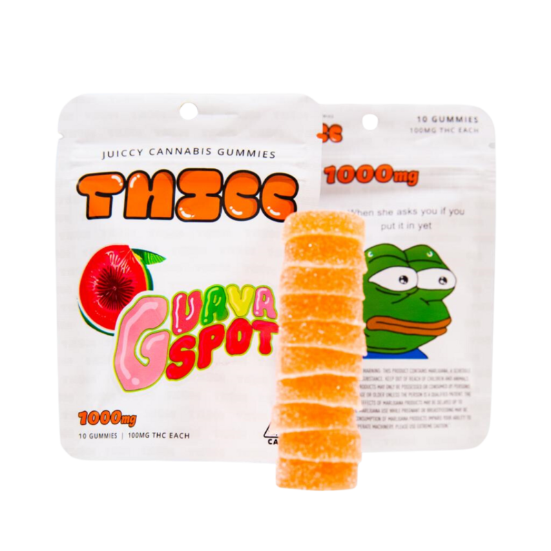 THICC - Guava Spot (1000 MG) Gummies