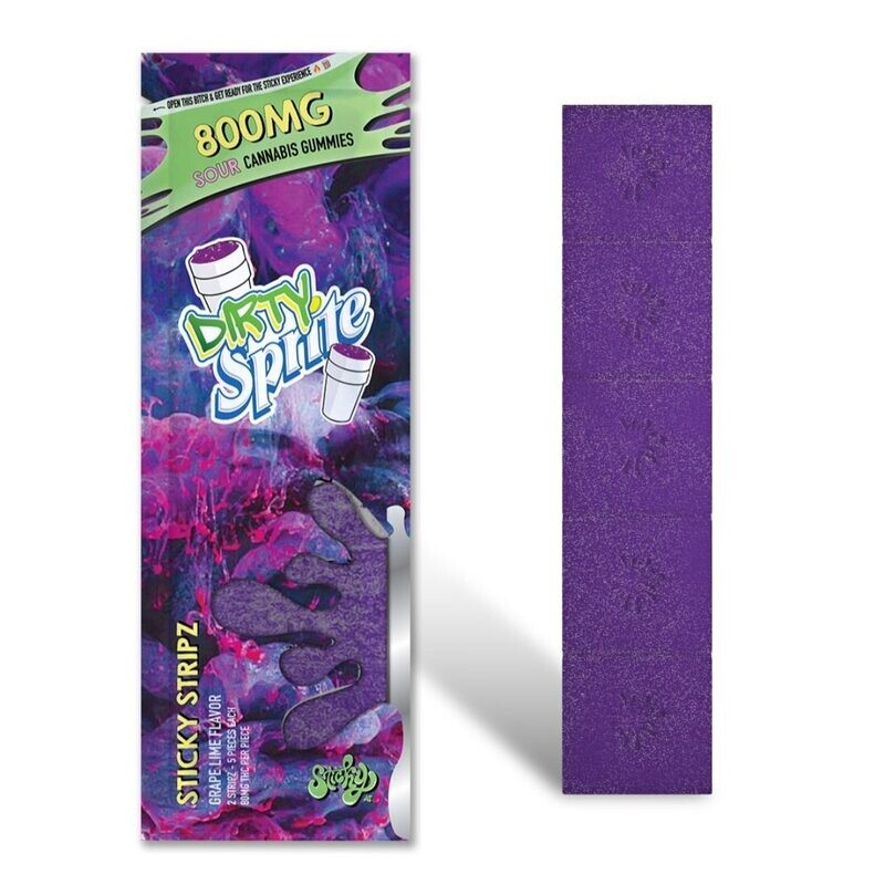 STICKY - Dirty Sprite (800 MG) Gummies