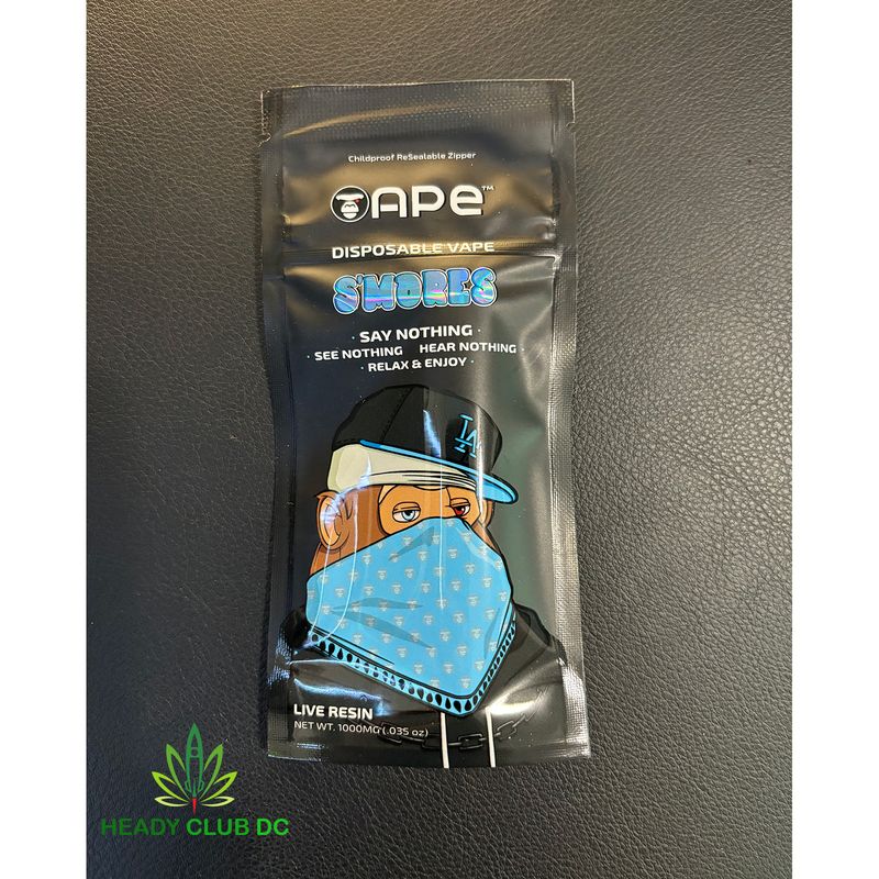 Ape - Live Resin Disposable Vape - Smores