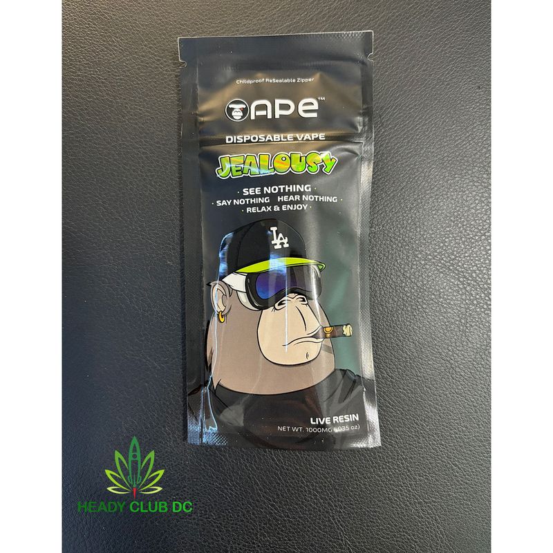 Ape - Live Resin Disposable Vape - Jealousy