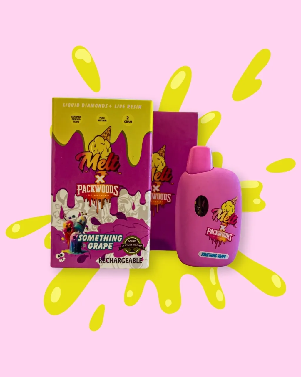 newMelt x Packwoods 2G Disposable: USA Buyer's Guide (Flavors, Real vs Fake, Live Resin vs Liquid Diamonds)