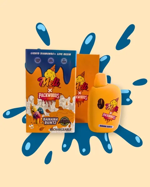 newMelt x Packwoods 2G Disposable: USA Buyer's Guide (Flavors, Real vs Fake, Live Resin vs Liquid Diamonds)