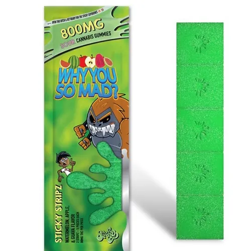 STICKY - Why you so mad? (800 MG) Gummies