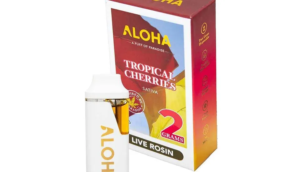 ALOHA 2g Live Hash Rosin Disposable - Tropical Cherries (s)