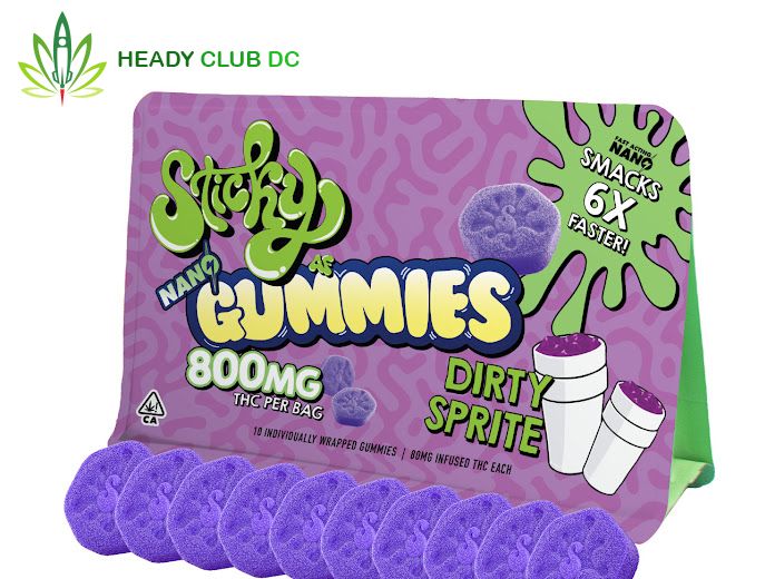 STICKY - Dirty Sprite Nano Gummies (800mg)