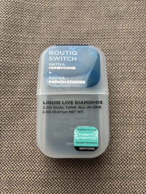 Boutiq Switch: Purple Haze (Sativa) + Blinker Berry (Indica)