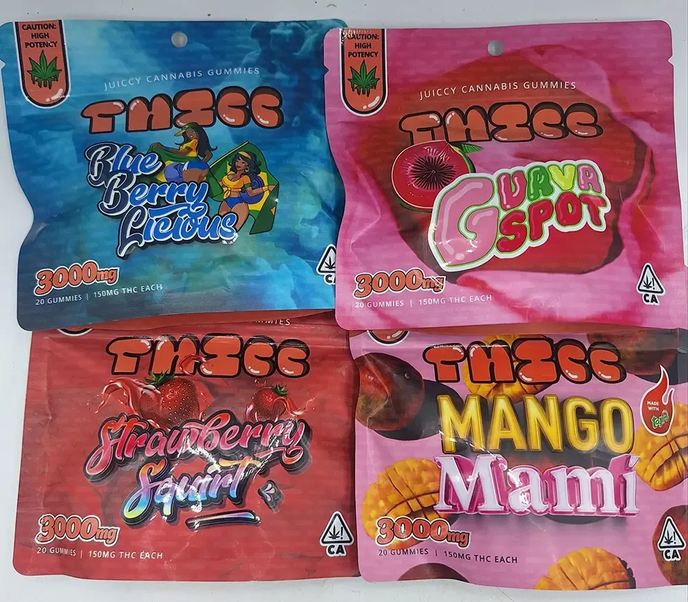 THICC - Blue Berry Licious (3000 MG) Gummies THC