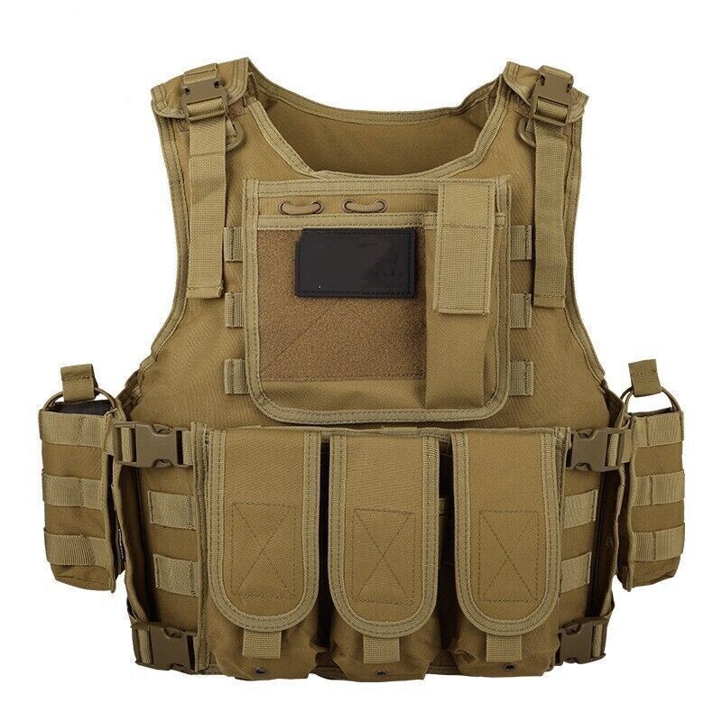 Force Recon Desert Fox Tactical Vest Plate Carrier