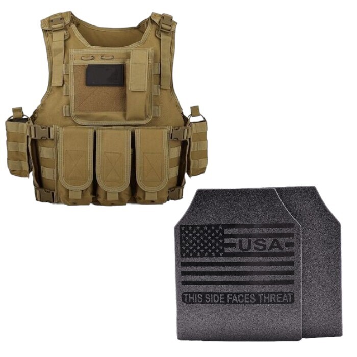 Combo Force Recon Desert Fox con armadura L3 Fearless