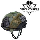 Superlite Ballistic Helmet Medium / Large With Phantom Sage Cover