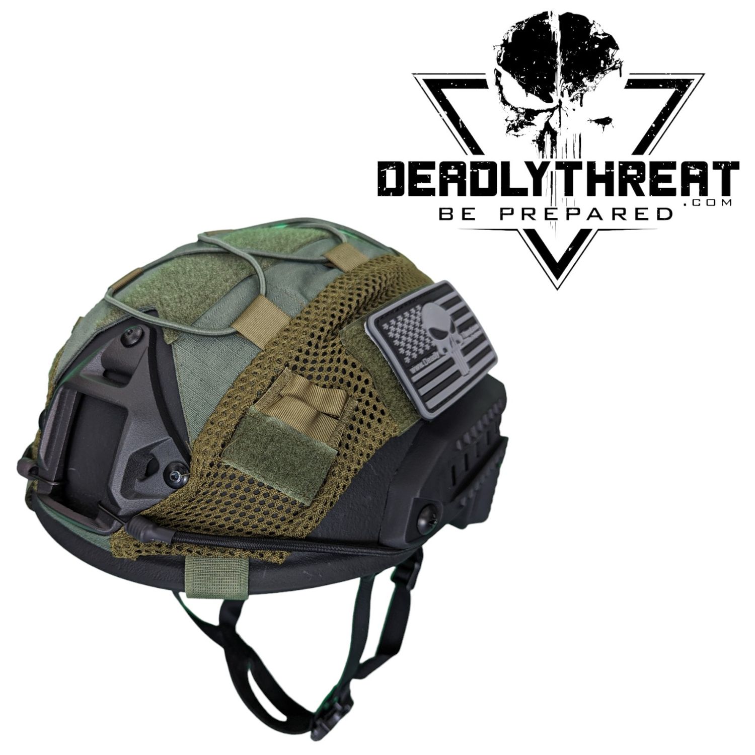 Superlite Ballistic Helmet XL with Phantom Sage Cover