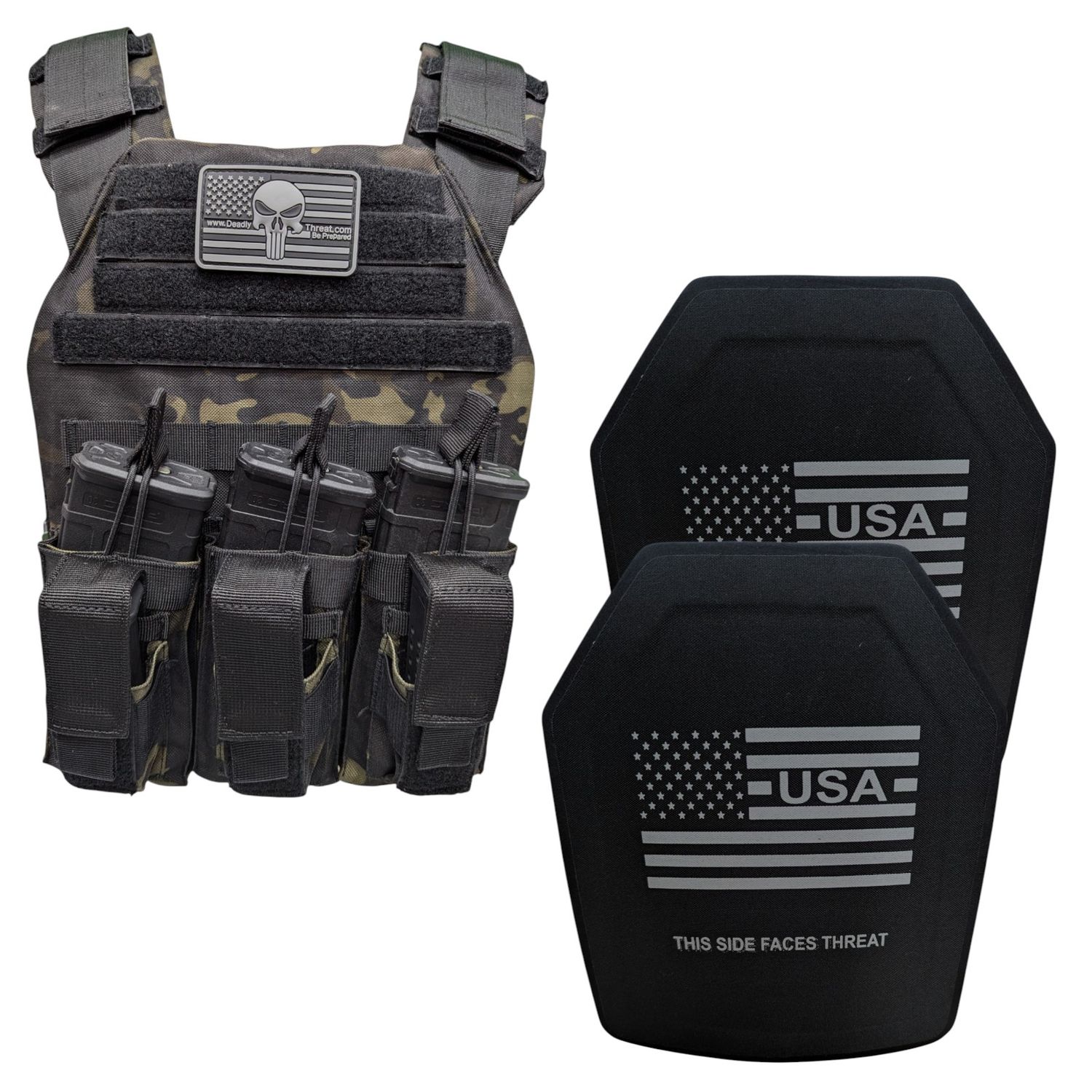 Active Shooter Ghost Camo with L3 Super Force RF1 Armor