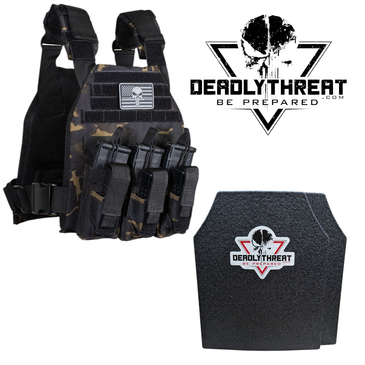 Active Shooter Ghost Camo with Level III L3 Fearless Armor