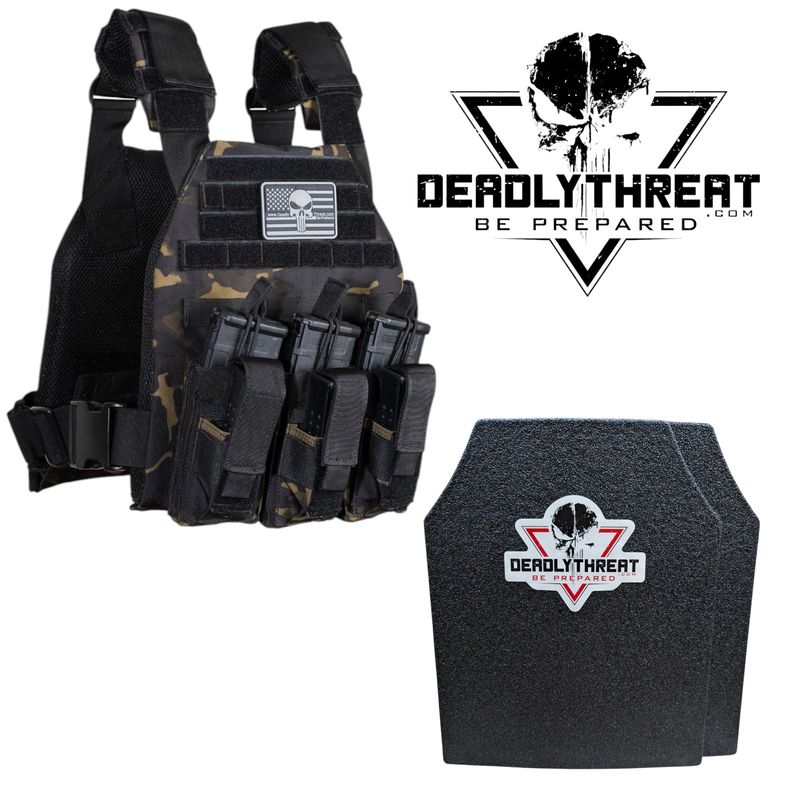 Active Shooter Ghost Camo with Level III L3 Fearless Armor