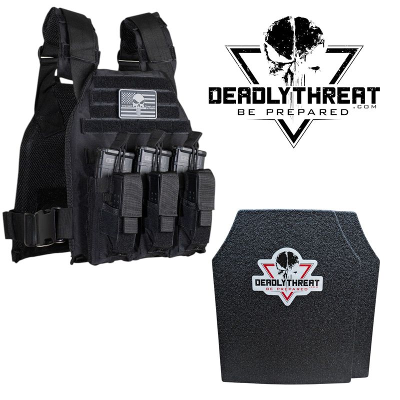 Active Shooter with Level III L3 Fearless Armor