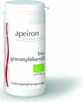 BIO-Granatapfel kernöl - mit antioxidativ wirkenden
Polyphenolen und Vitamin E