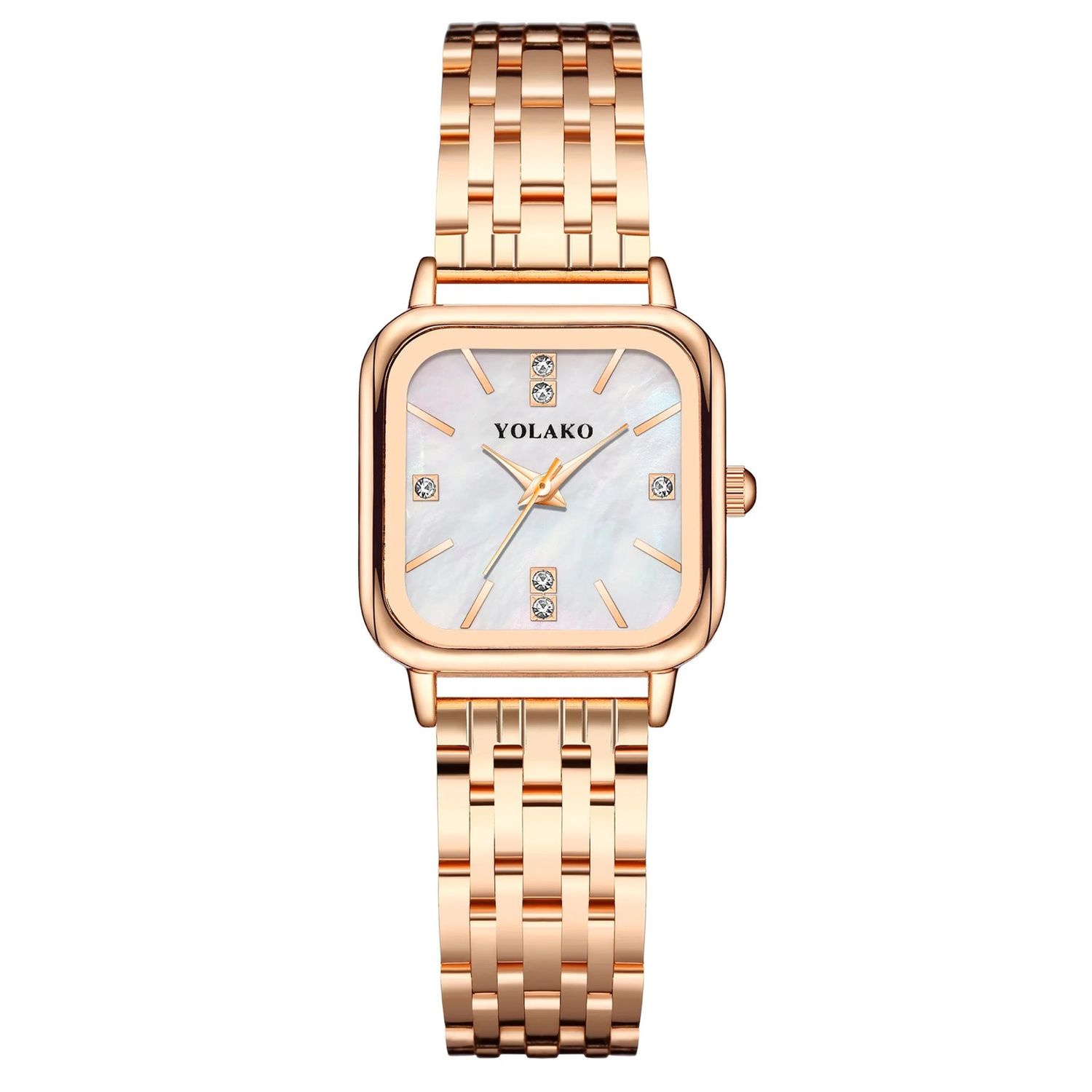 Classy square dial watch