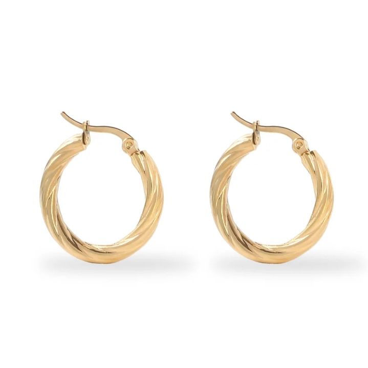 Tarnish proof hoop earrings