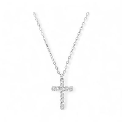 Silver Cross Necklace