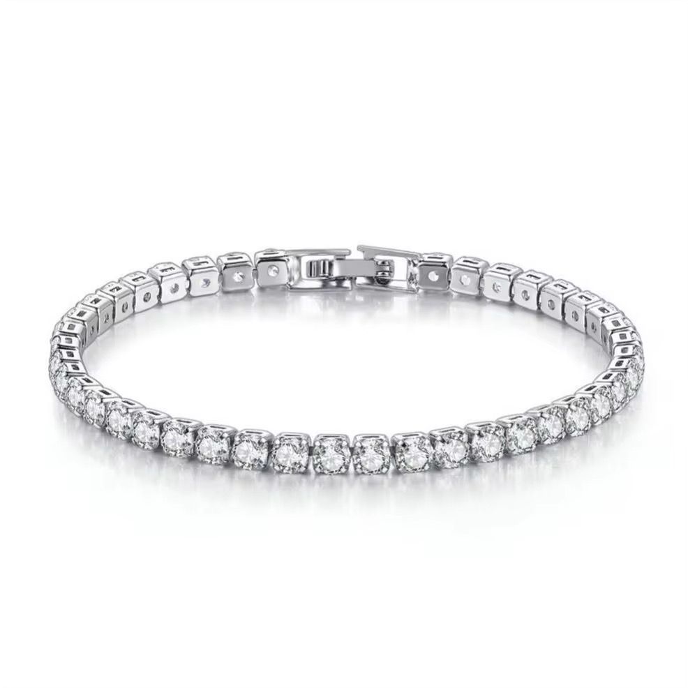 Silver Tennis Bracelet