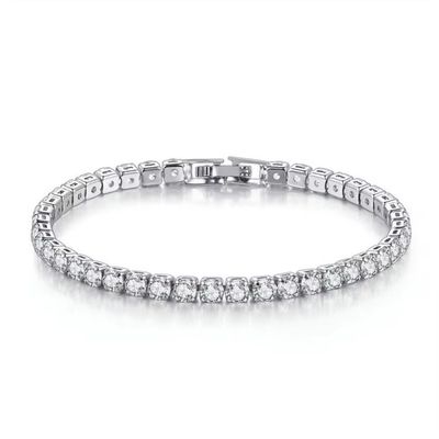 Silver Tennis Bracelet