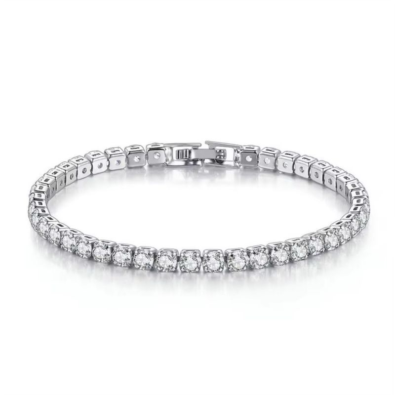 Silver Tennis Bracelet