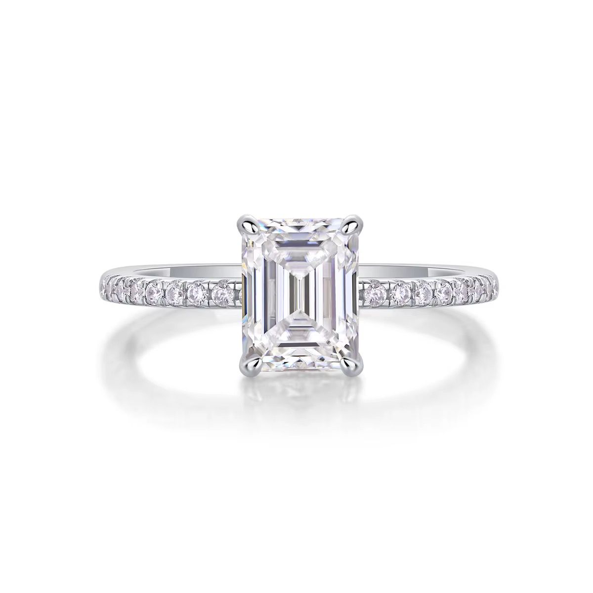 Ezinhle 4ct Emerald Cut Ring