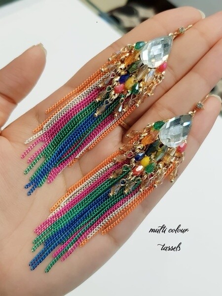 Tassel Earrings-available in 5 variations