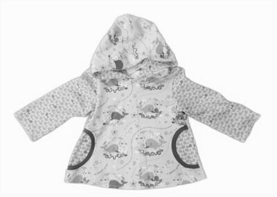 Mädchen Kapuzenpullover mit Taschen | Wunschdesign