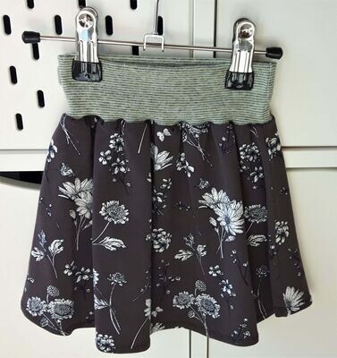 Kinderrock Tellerrock BLUMENFREUDE in Gr. 86/92