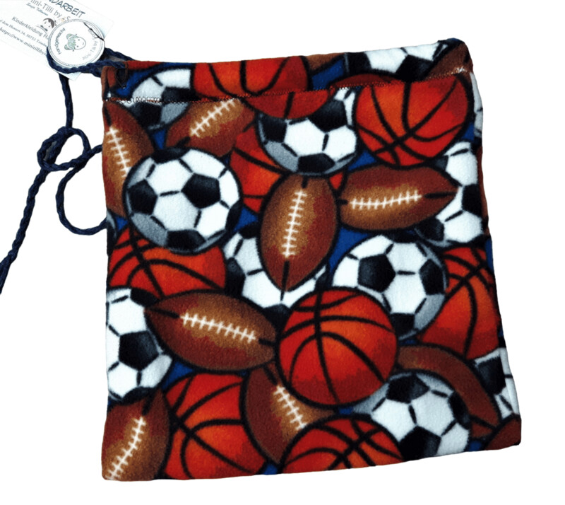 Kinder Turnbeutel handmade | Basketball/Fußball