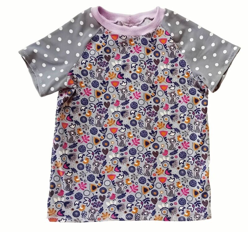 Kinder T-Shirt KATZEN in Gr. 104