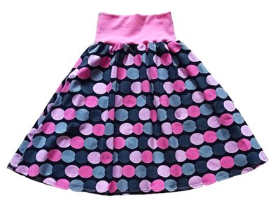 Kinderrock Tellerrock PINKEPUNKTE in Gr. 146/152
