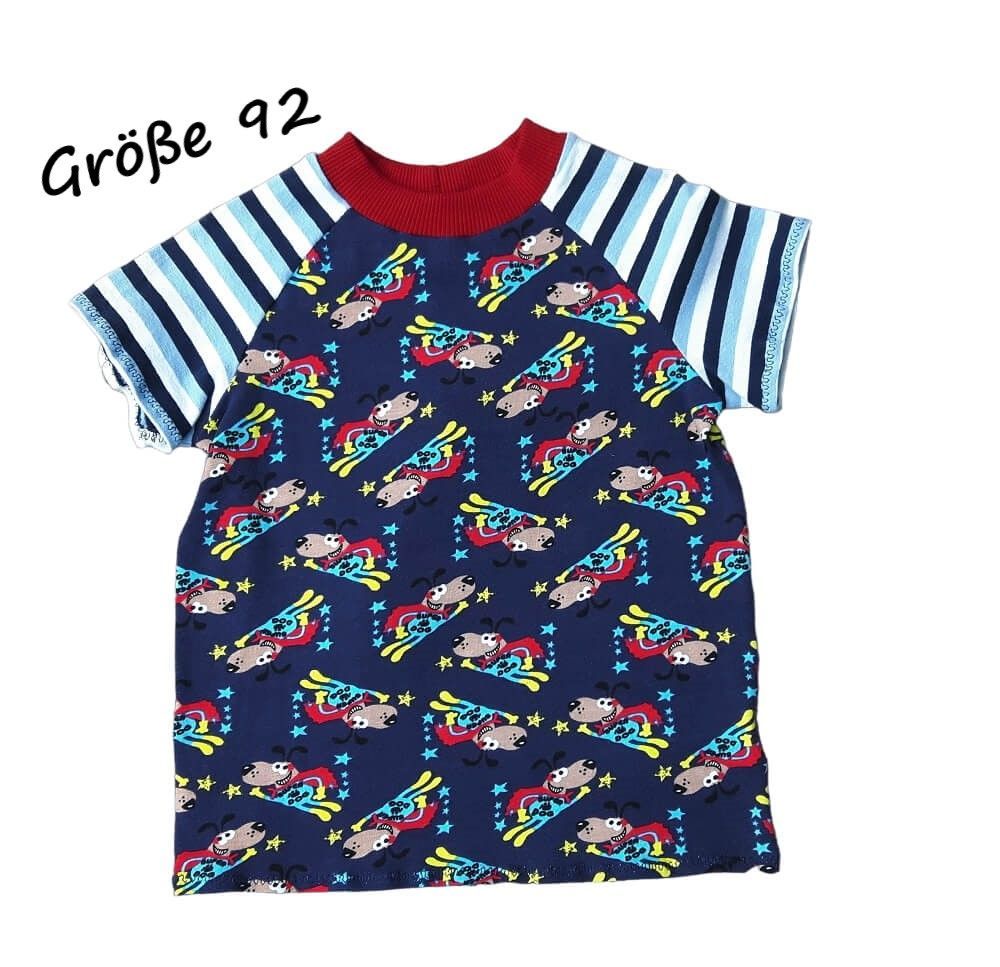 Kinder T-Shirt  SUPERHUNDE in Gr. 92 - 98
