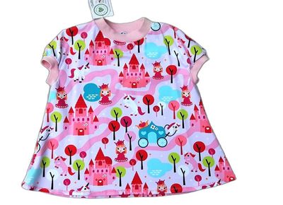 Kinder Tunika Shirt TRAUMSCHLOSS in Gr. 86/92 Kinder Tunika Shirt TRAUMSCHLOSS in Gr. 86/92