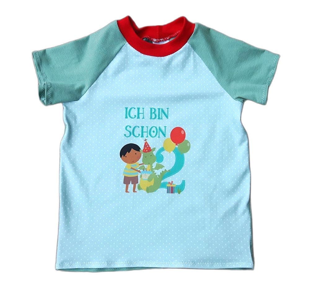 Kinder T-Shirt *2. GEBURTSTAG* in Gr. 98