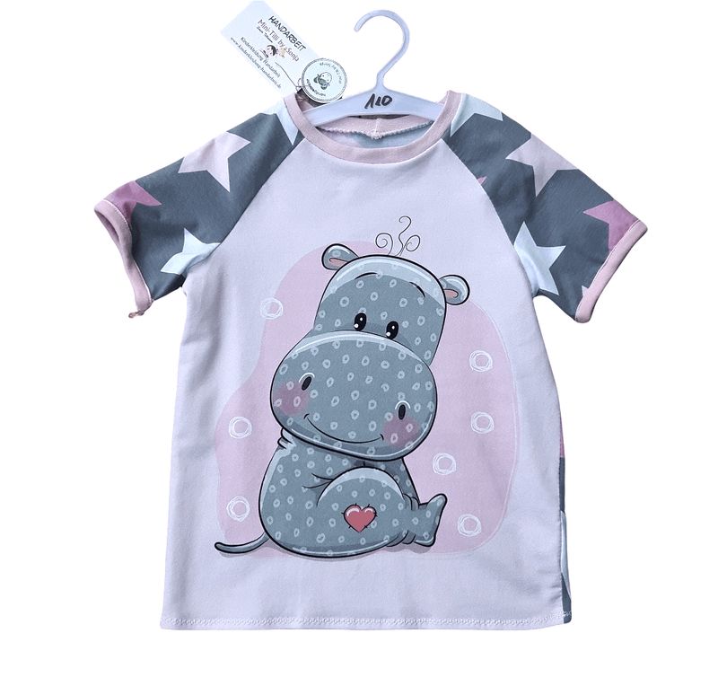 Kinder T-Shirt NILPFERD in Gr. 110