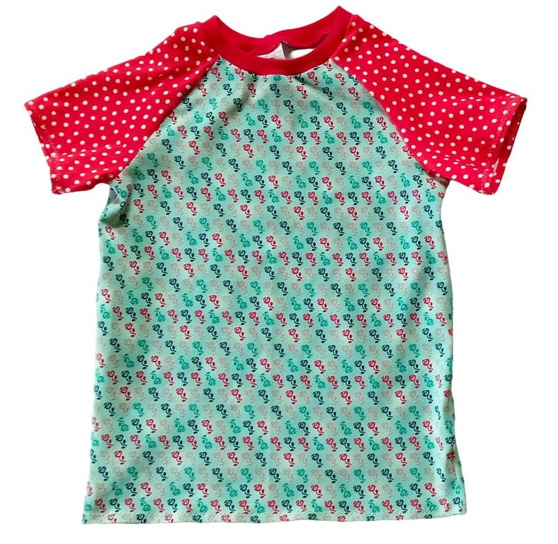 Kinder T-Shirt ROSEN in Gr. 122