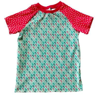 Kinder T-Shirt ROSEN in Gr. 122