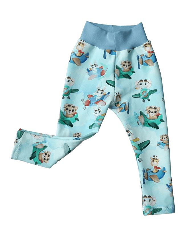 Baby Leggings FLUGZEUGE in Gr. 74