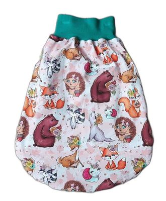 Baby Strampelsack FREUNDE IM HERBSTWALD | 0-5 Monate
