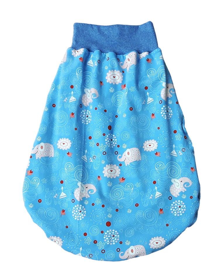 Baby Strampelsack ELEFANTEN | 0-5 Monate