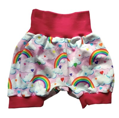 Babyshorts REGENBOGEN in Gr. 56/62