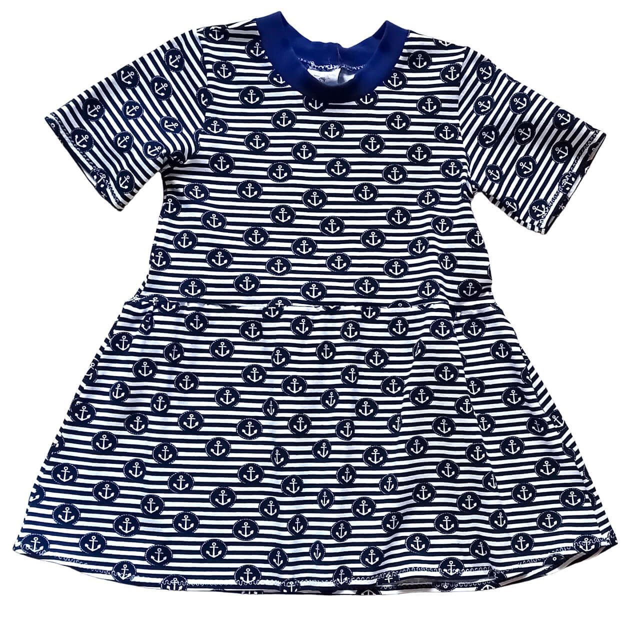 Kinderkleid Sommerkleid MARITIM in Gr. 98
