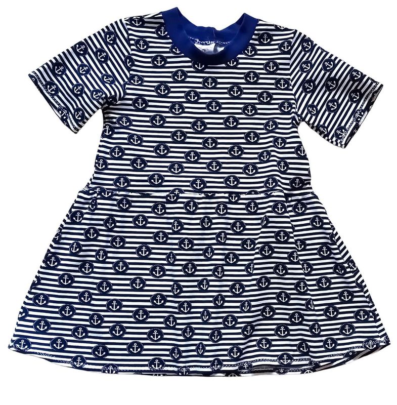 Kinderkleid Sommerkleid MARITIM in Gr. 98