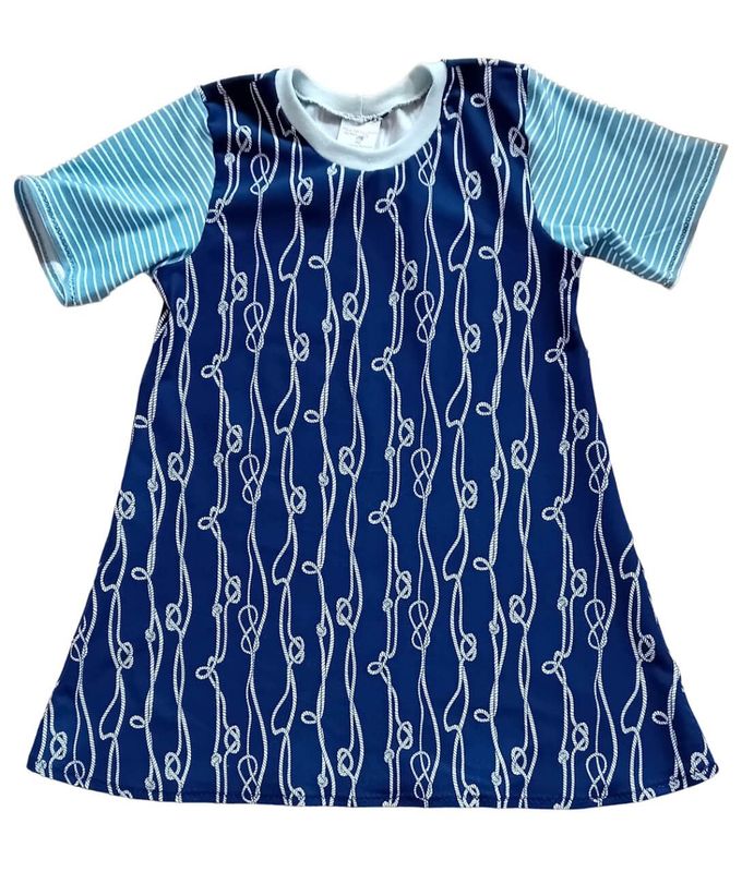 Kinderkleid Sommerkleid AHOI in Gr. 110