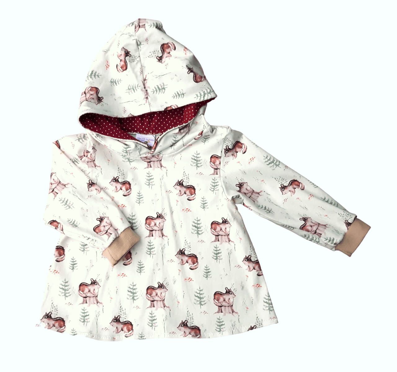 Kapuzenpullover Kinder Hoodie EICHHORN in Gr. 80