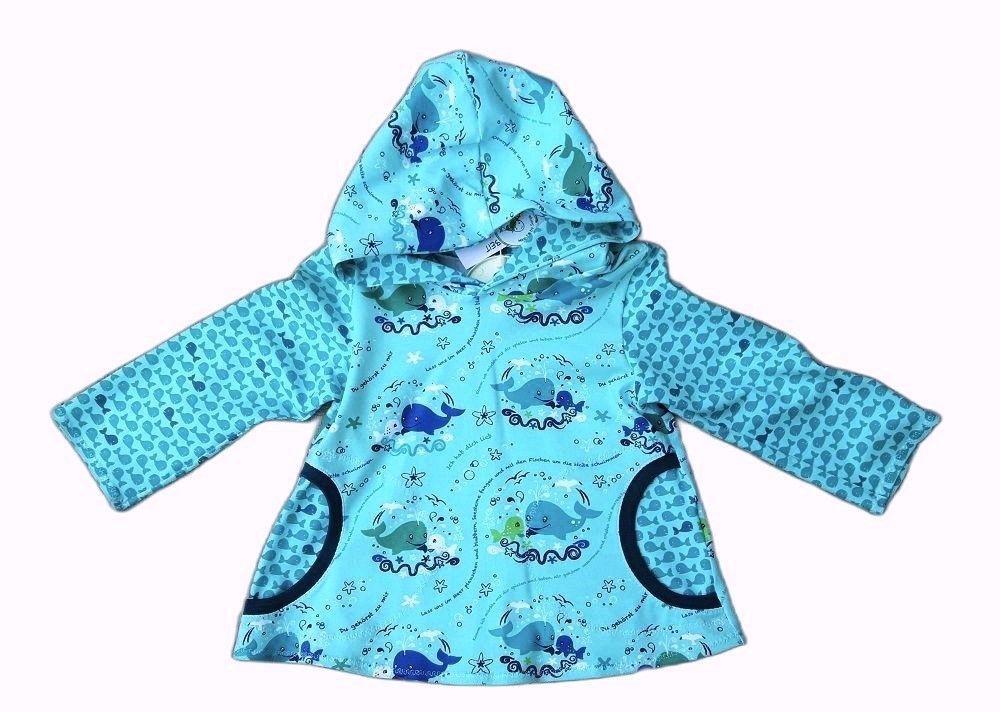 Kapuzenpullover Kinder Hoodie WALE in Gr. 92
